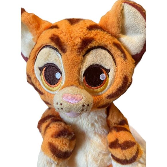 Disney Parks Aladdin Rajah Tiger Cub Wildlife Plush Animal Toys - Picture 1 of 9